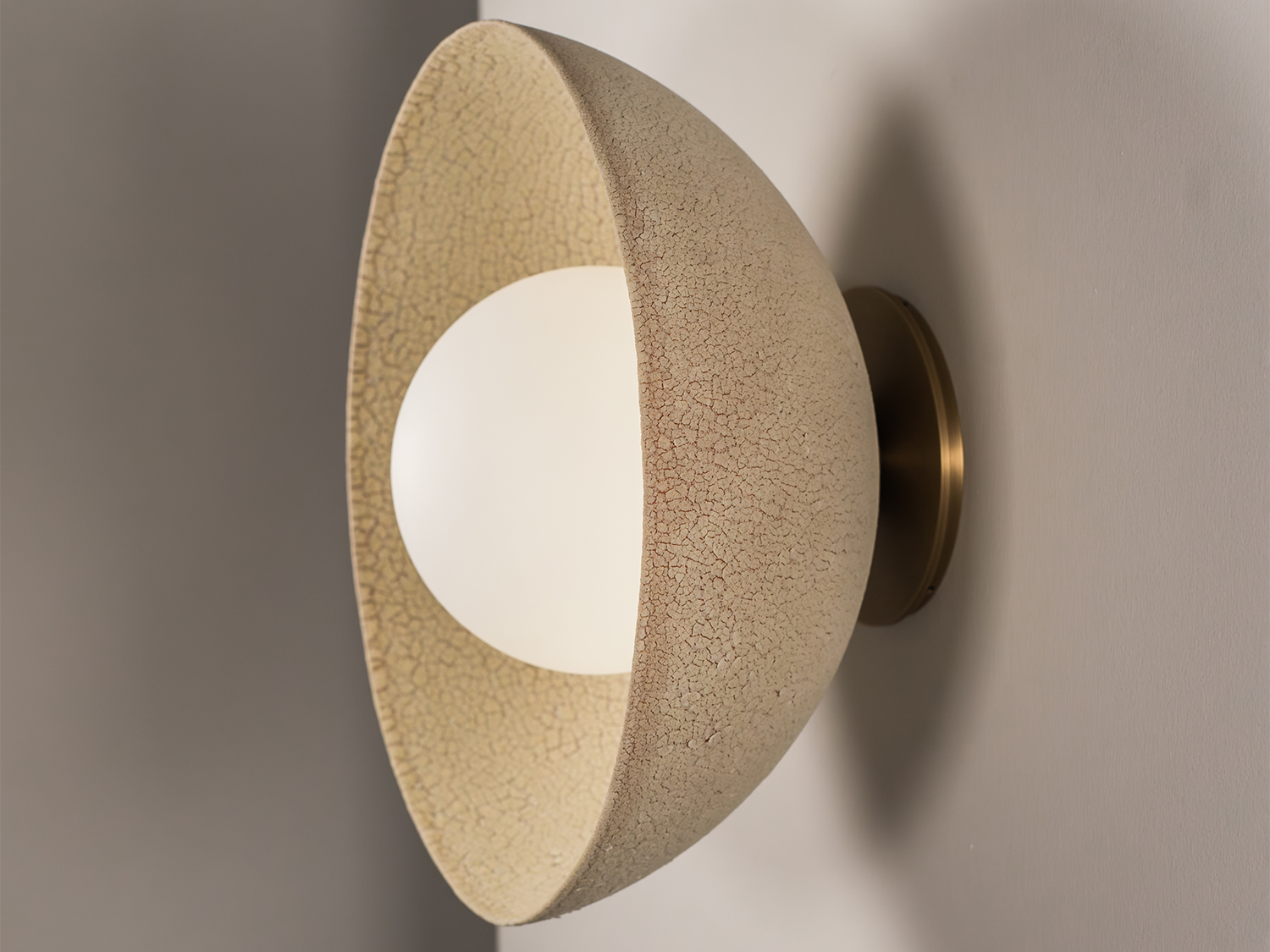 Emmet Sconce 12″ Hemisphere