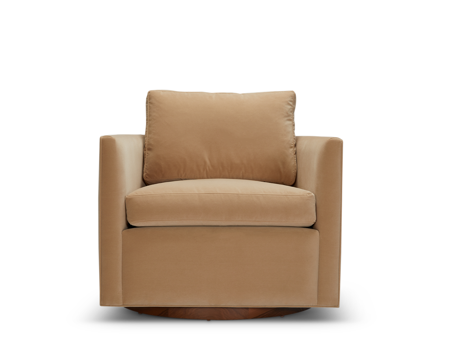 Curved Back Swivel Chair