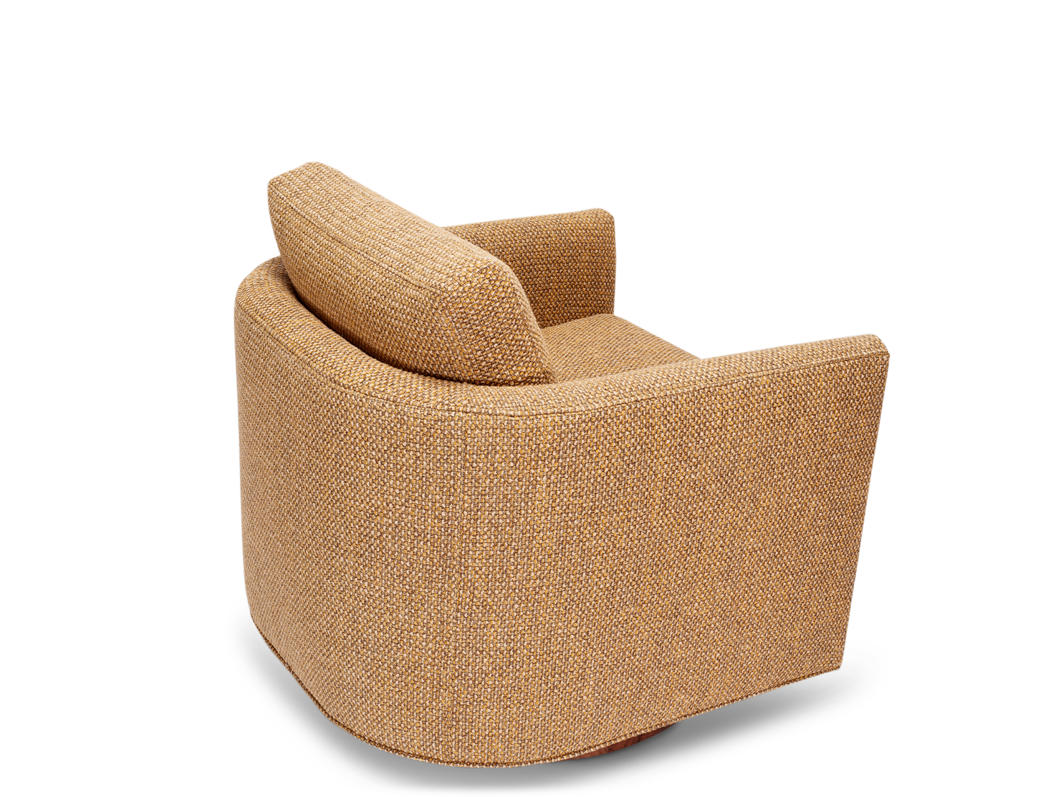 Curved Back Swivel Chair