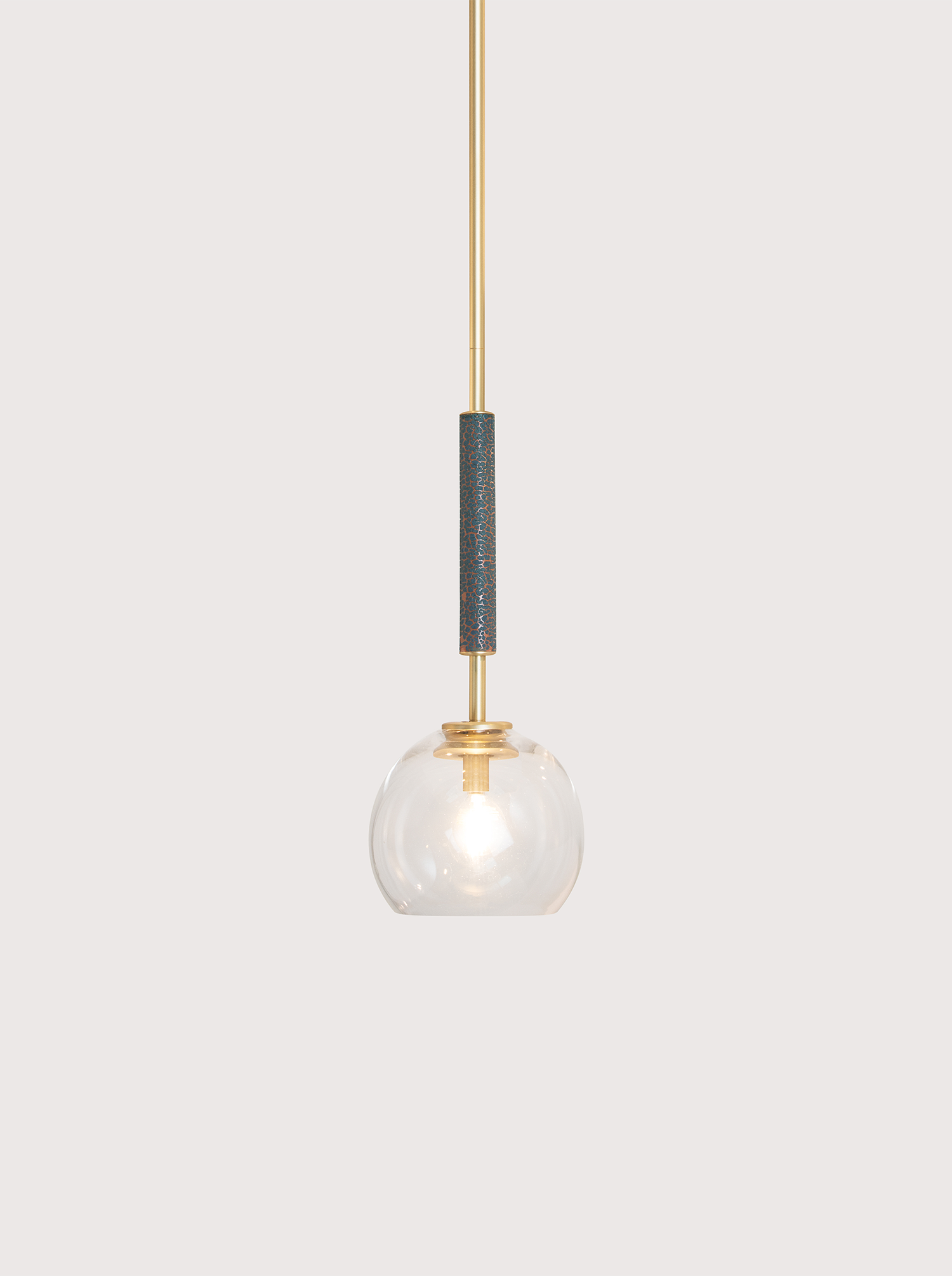 Lawrence Pendant Long Ceramic Tube