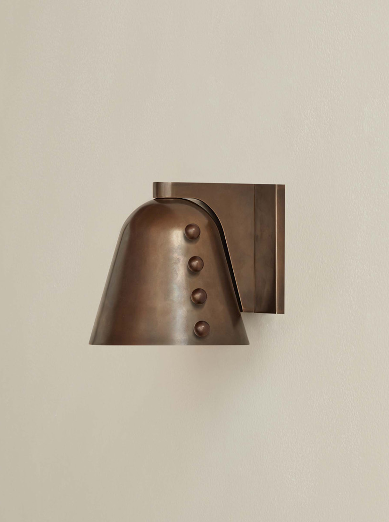 Brass Gemma Sconce Small