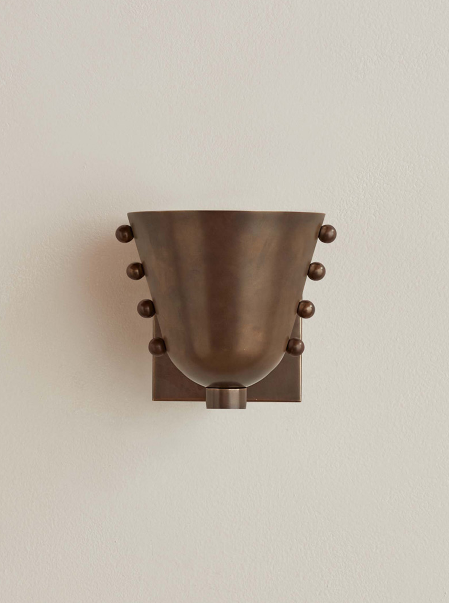 Brass Gemma Sconce Small