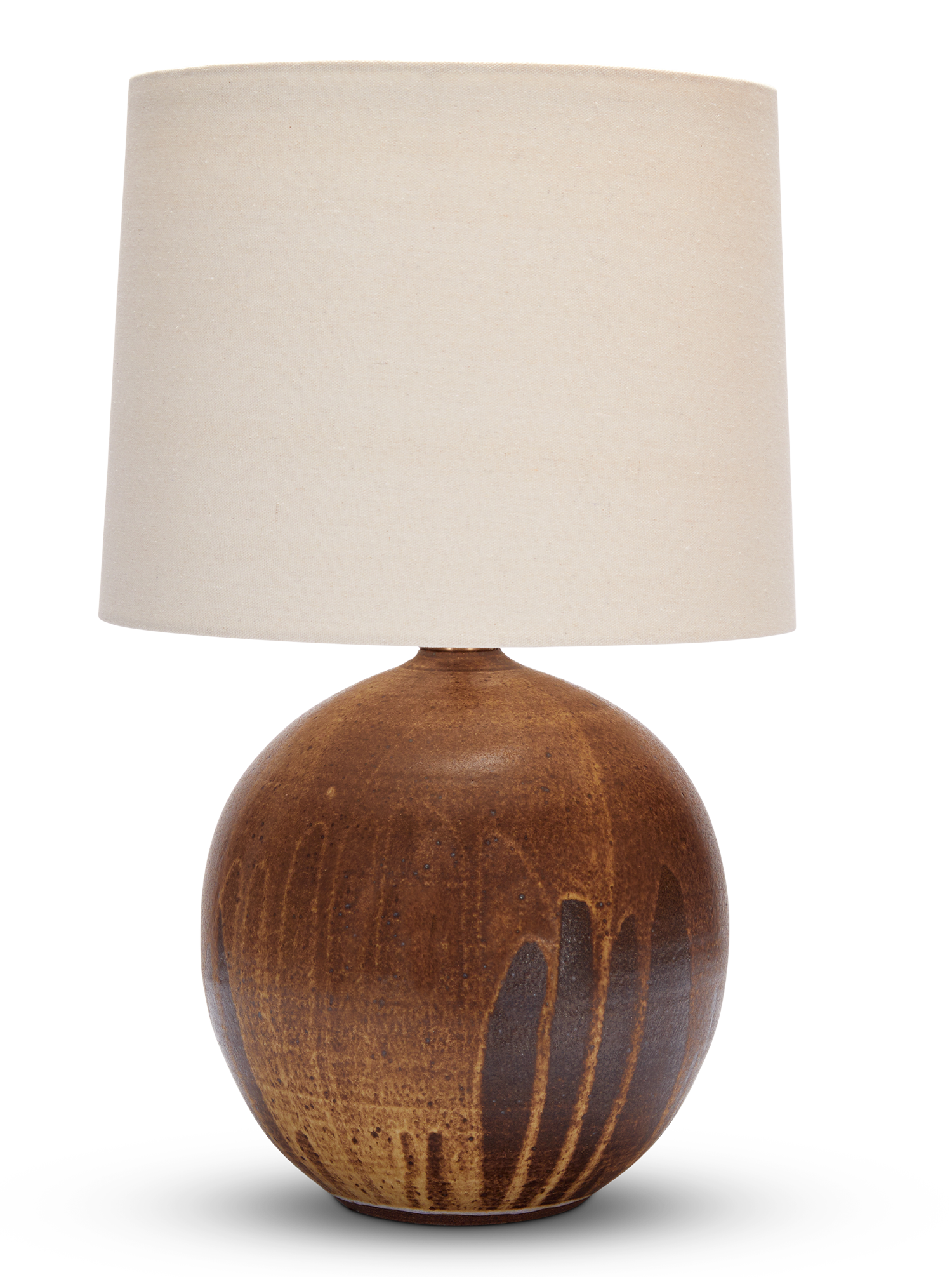 Large Orb Lamp - Live Oak