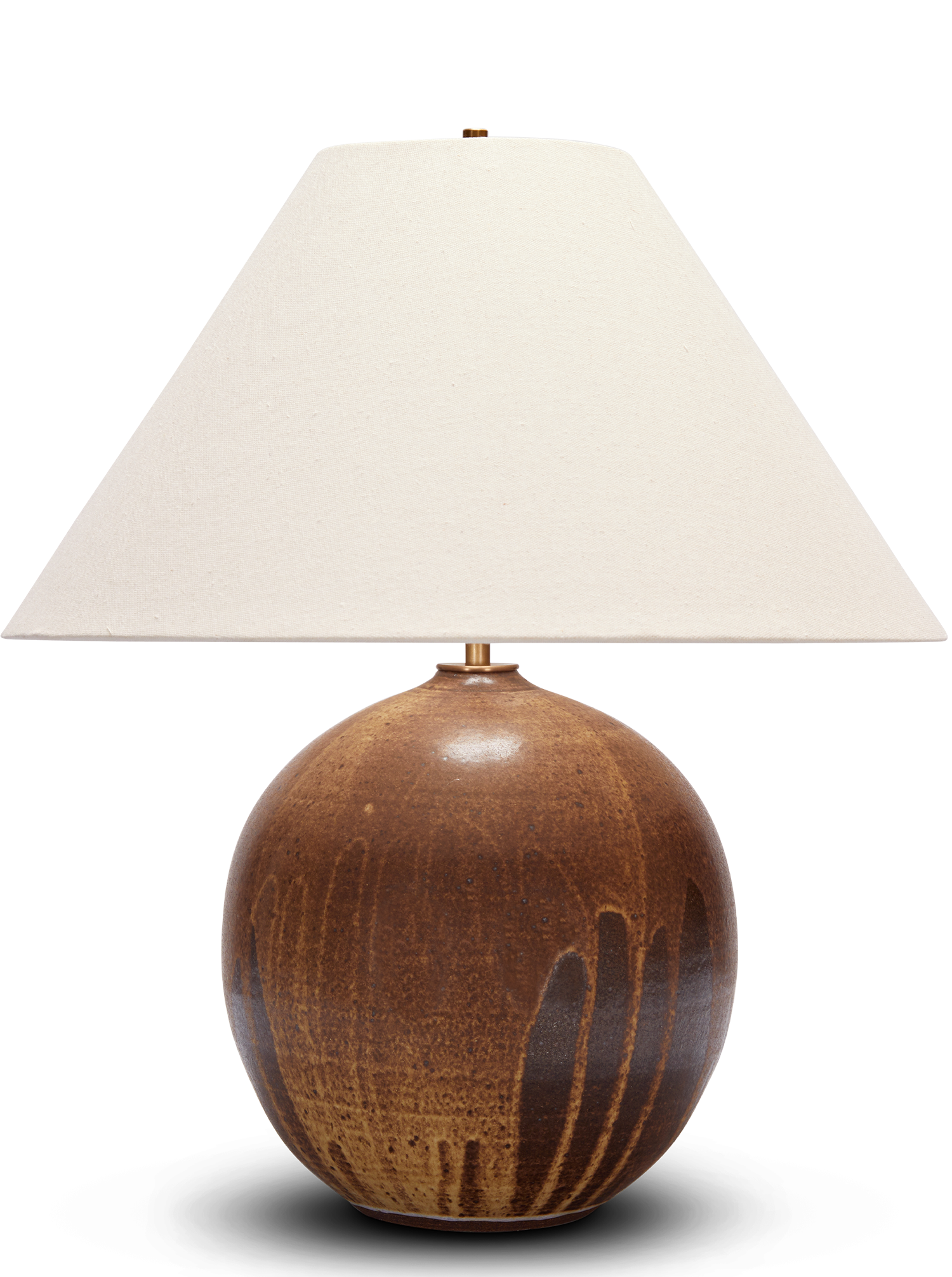 Large Orb Lamp - Live Oak