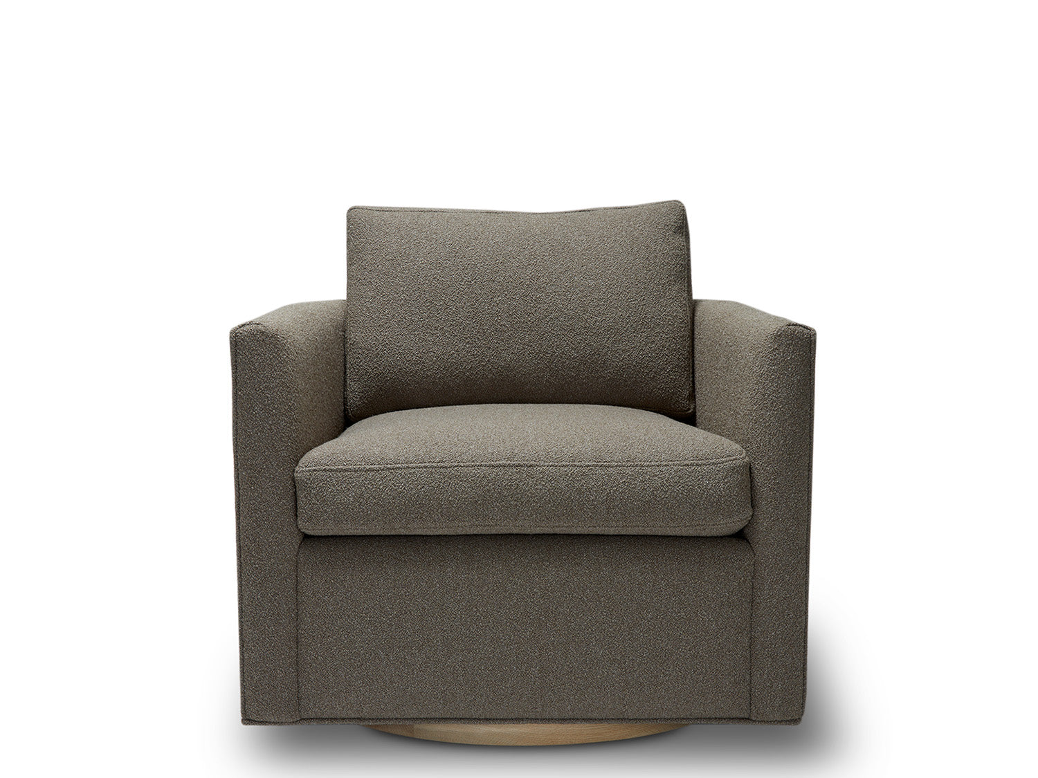 Curved Back Swivel Chair