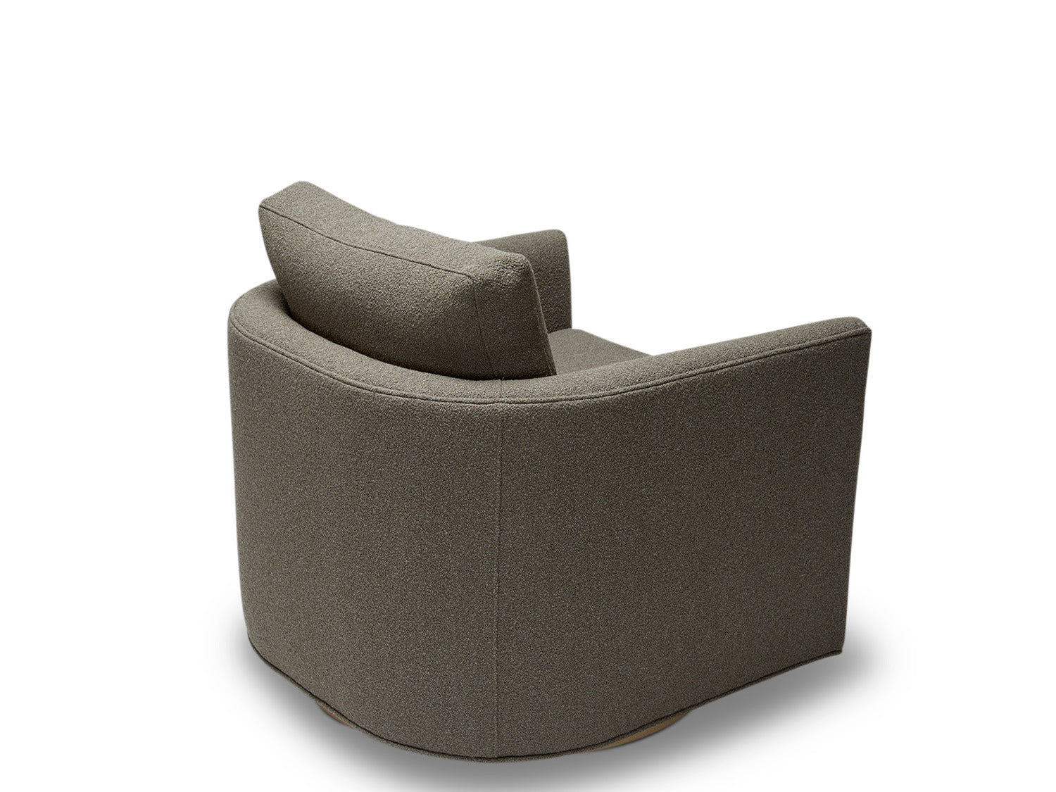 Curved Back Swivel Chair