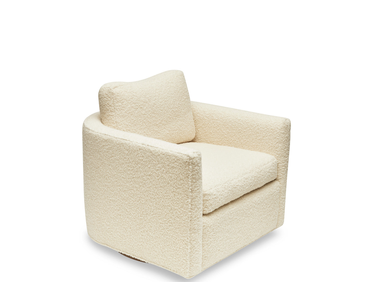 Curved Back Swivel Chair