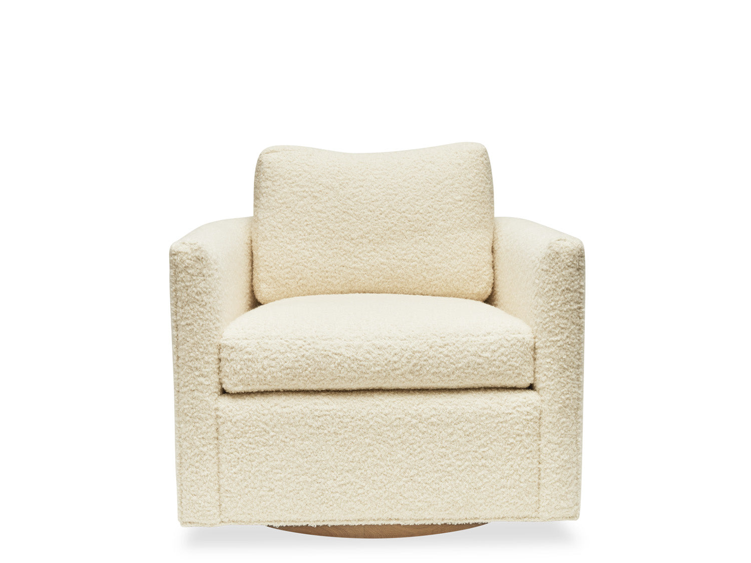 Curved Back Swivel Chair