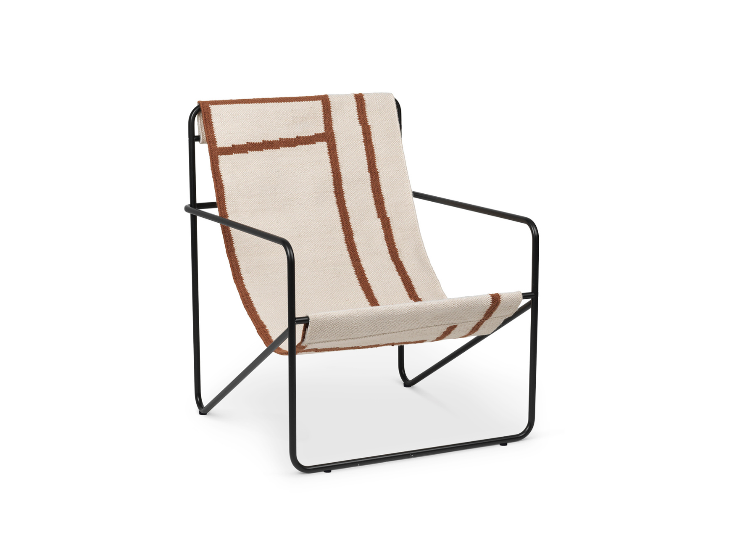 Desert Lounge Chair - Black Frame