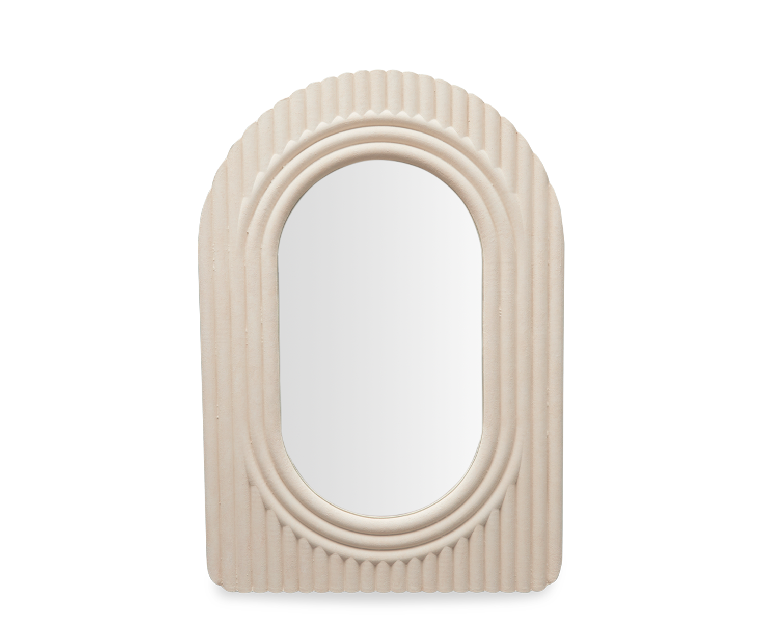 Fluted Arch Mirror - Medium