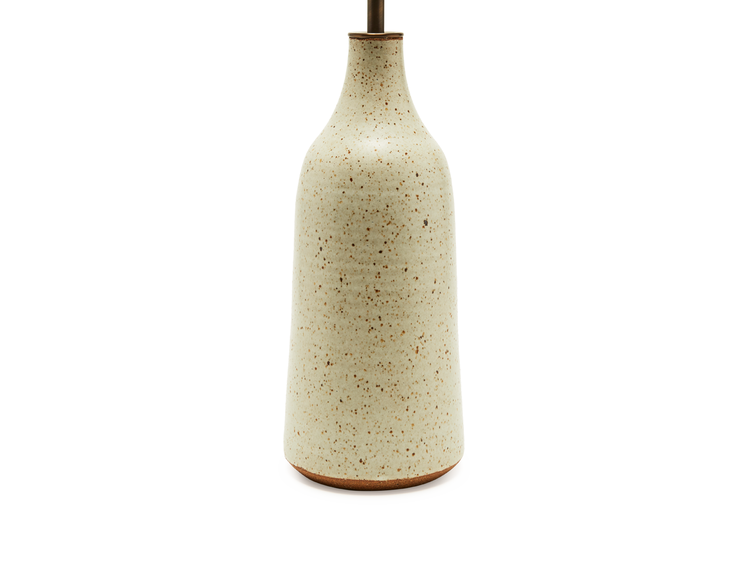 Bottle Lamp - Mottled Ivory